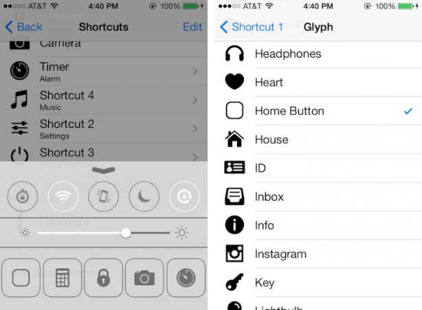 QuickActivator: personalizza i pulsanti del Centro Controllo con azioni di Activator e toggle di Flipswitch – Cydia