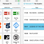 Palinsesti TV: una completa guida TV per iPhone