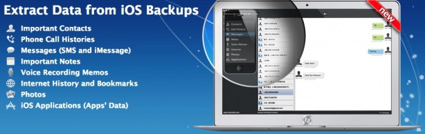 Con iBackup Viewer puoi accedere ai dati dei tuoi backup salvati con iTunes