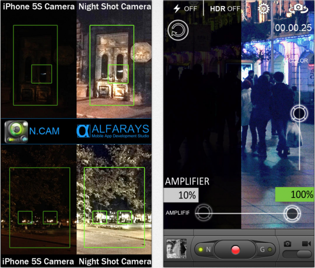 Night Vision, l’applicazione per fare foto e video al buio