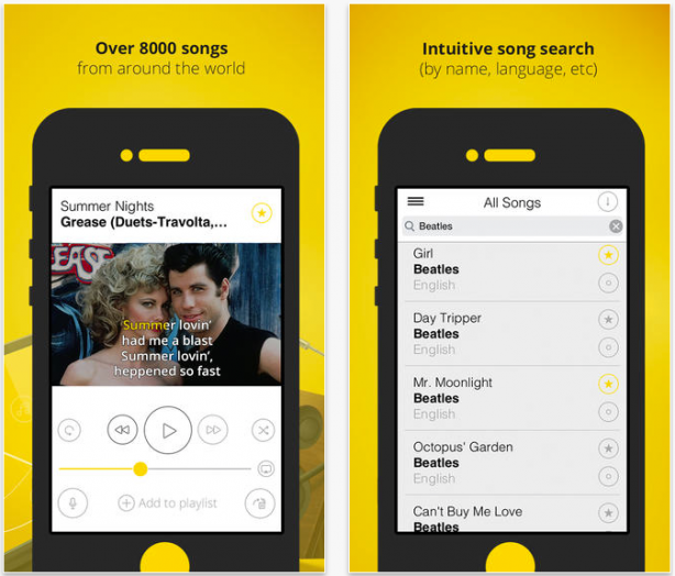 KaraokeTube: karaoke su iPhone con libreria di basi fruibile in streaming