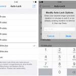 PassTime e LongerAutoLock: due tweak per personalizzare il tempo di attesa del codice di sicurezza e per l’autolock – Cydia