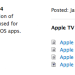Disponibile la Beta 4 dell’Apple TV Software