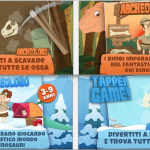 Archeologo: due giochi fatti apposta per i più piccoli