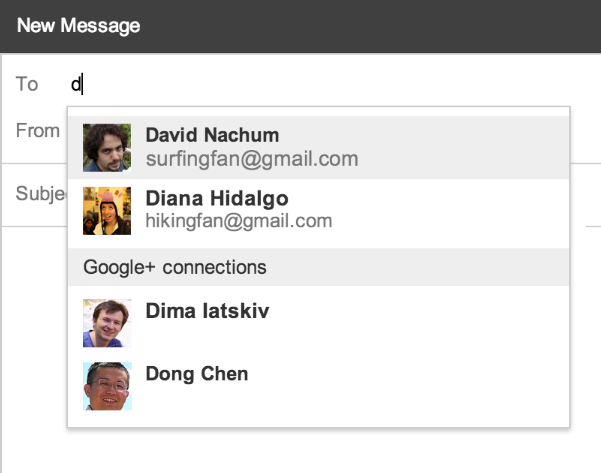 Gmail: autospam via Google+
