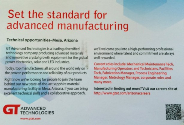 GT Advanced recluta personale: vetro zaffiro sempre più nel futuro di Apple