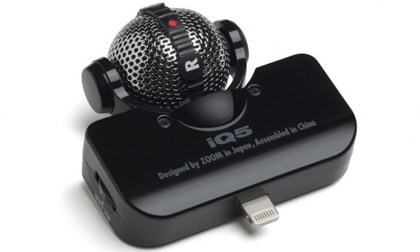 Zoom iQ5, il microfono Lightning per il tuo iPhone
