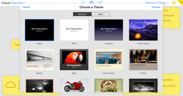 Apple aggiorna le app di iWork for iCloud introducendo un design in stile “flat”