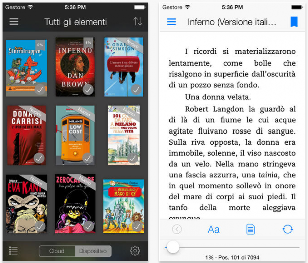 Disponibile un importante aggiornamento per l’app di Kindle