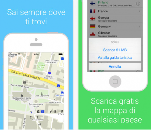 Maps With Me Pro: una nuova app per le mappe offline