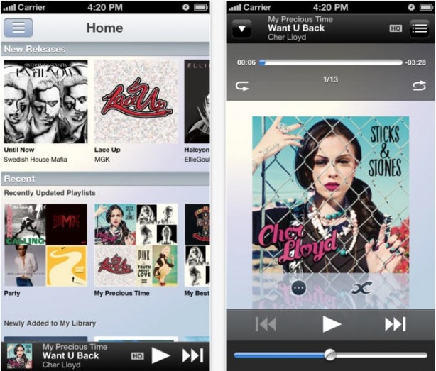 Sony Music Unlimited, l’app per ascoltare musica in streaming da iPhone