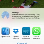 Come inviare un’immagine ad un’altra app su iPhone con “Open In App For Photos” – Cydia