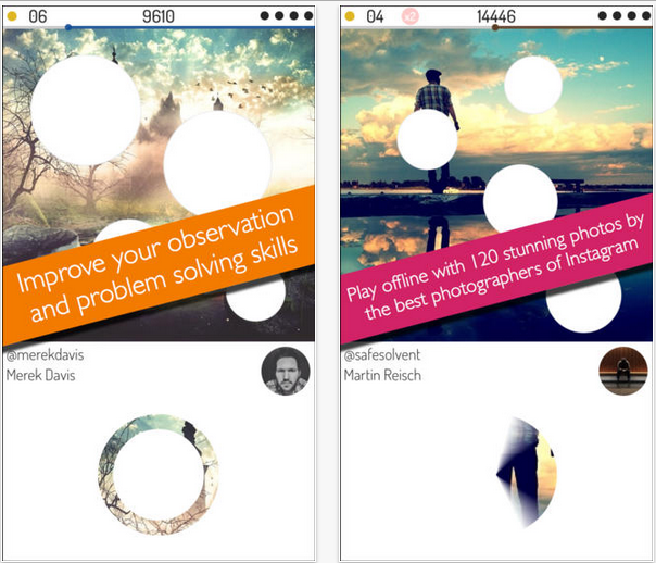 Pixol, un nuovo puzzle game fotografico per iOS