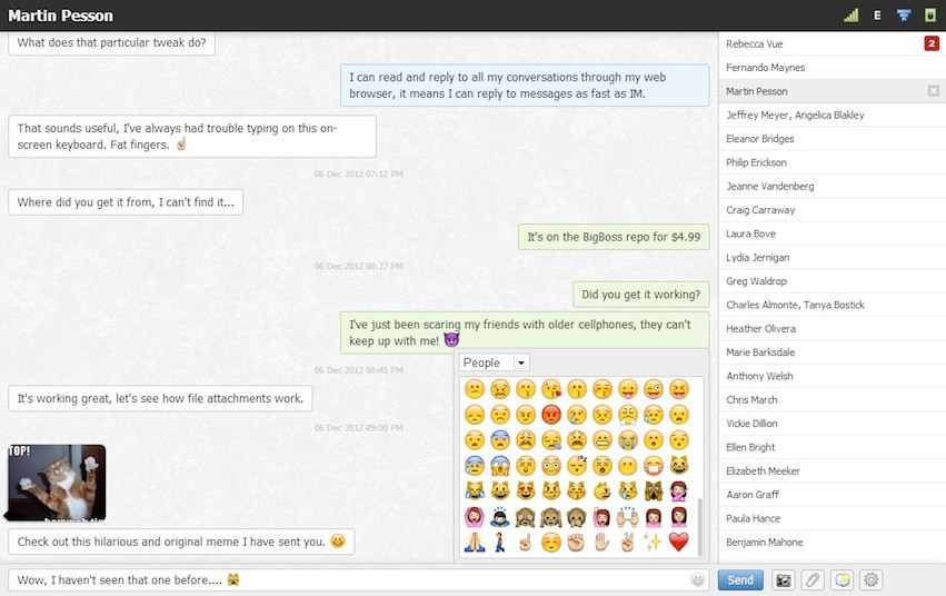 Message Browser Come usare iMessage nel browser del tuo PC/Mac con Remote Messages - Cydia