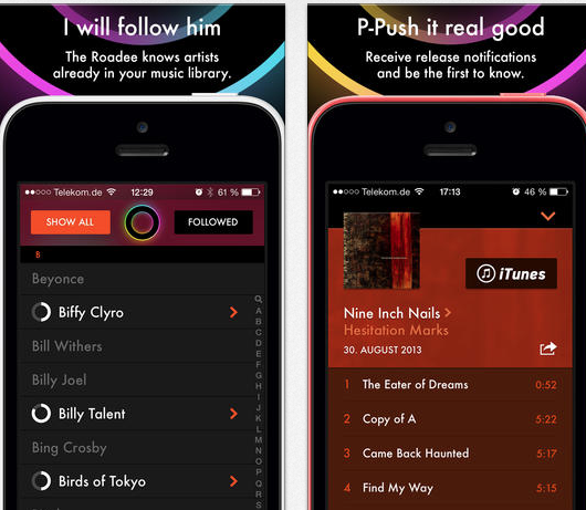 Roadee Music: un’app per essere sempre aggiornati sulle nuove uscite musicali