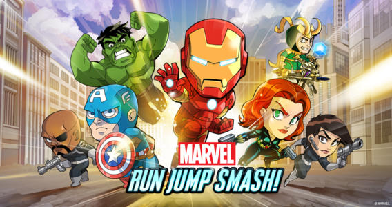 Marvel Run Jump Smash: un nuovo endless game per iPhone