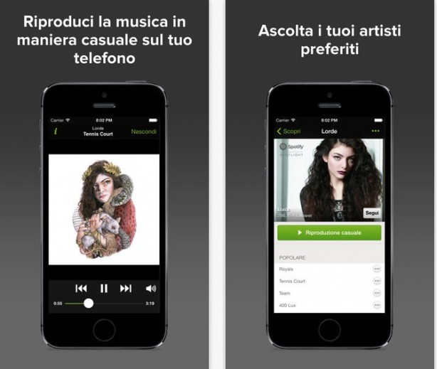 Spotify si aggiorna: arriva l’ascolto gratuito su iPhone