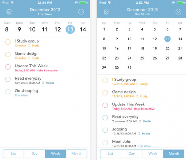 This Week: un calendario alternativo per iOS