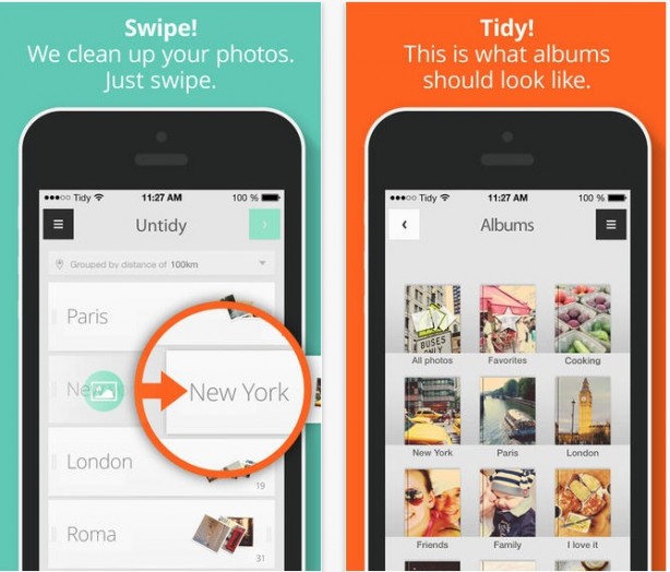Tidy, l’app per gestire gli album fotografici in modo avanzato
