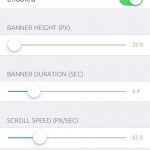 TinyBar riduce la dimensione dei banner di notifica su iOS 7 – Cydia