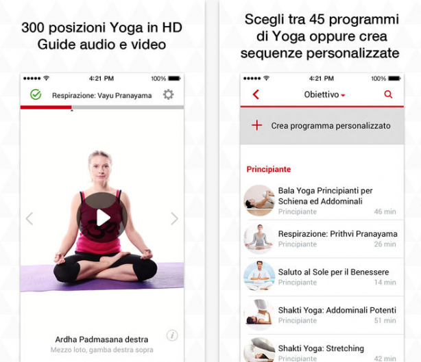 Yoga.com Studio: un’app per imparare le tecniche dello Yoga