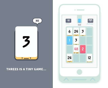 Threes!, quando il numero perfetto si trasforma in un gioco geniale