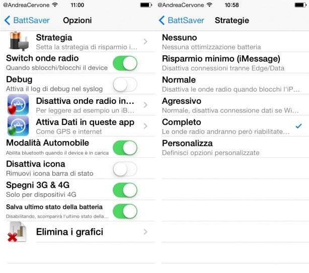 BattSaver for iOS 7