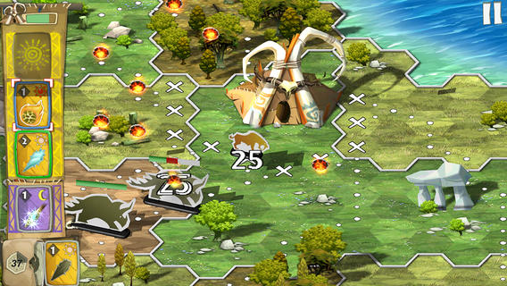 Caveman Wars: tower defense ambientato nella preistoria e da giocare con l’uso di carte digitali