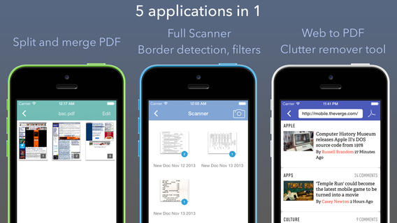 PDF Suite: 5 utili funzioni in un’unica applicazione, ora gratis