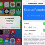 Come visualizzare il meteo nella barra di stato su iPhone – Cydia