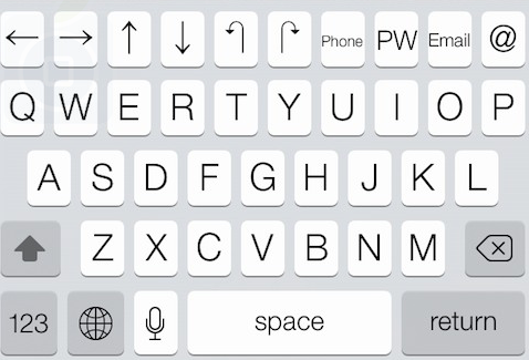 Personalizza i tasti della tastiera di iOS 7 con iKeywi 2 – Cydia