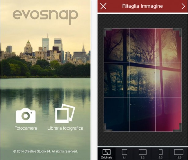 Migliora le tue fotografie con EvoSnap 2