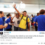 Apple Store: più di 1.700 visitatori all’inaugurazione in Brasile