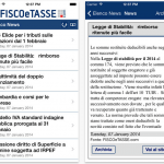 Fisco e Tasse News: l’app ufficiale per consultare da iDevice i contenuti del portale FiscoeTasse