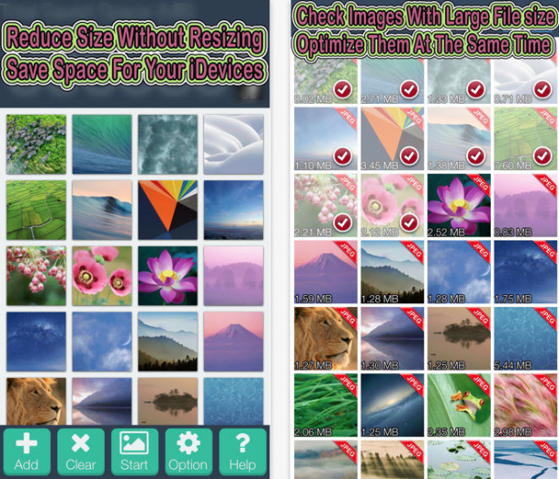 Shrink My Pictures: un’app per ridurre il peso delle foto senza scalarle