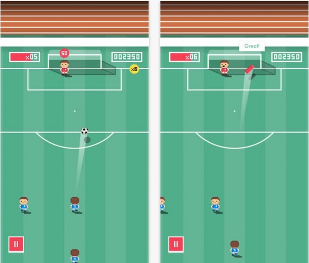 Tiny Goalie iPhone pic1