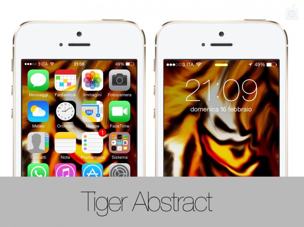 Tiger Abstract