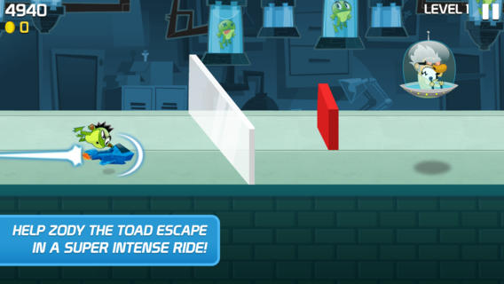 Toad Rider: nuovo e divertente endless runner game per iPhone