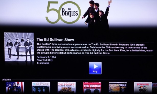 Apple TV: disponibile un canale dedicato ai Beatles