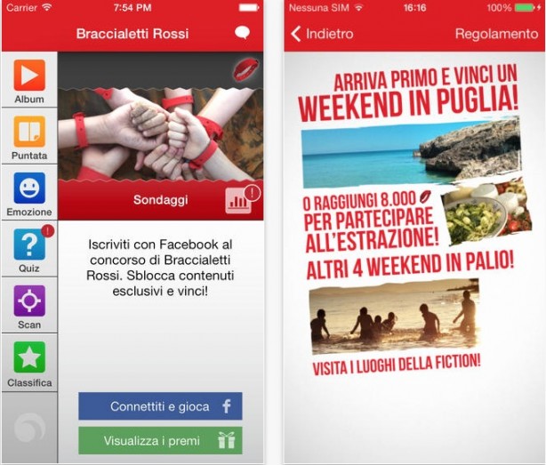 Braccialetti Rossi, l’app ufficiale della fiction di Rai Uno