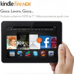Kindle Fire HDX in offerta a 189€ su Amazon!