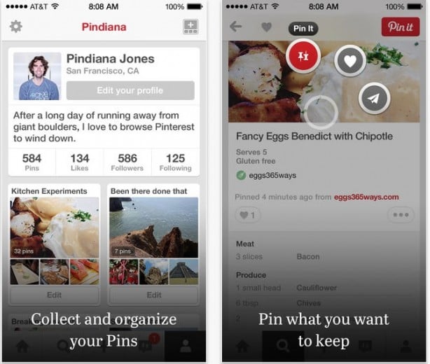 Pinterest: arriva il supporto alle GIF