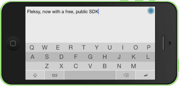 Fleksy: una tastiera alternativa e flessibile per iPhone, ora con il suo SDK