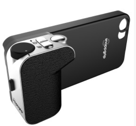Snappgrip, l’impugnatura per trasformare l’iPhone in una fotocamera compatta – MWC 2014