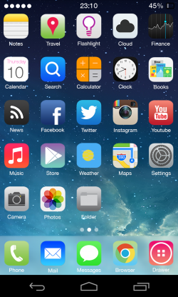 Tolta un’app dal Google Play perchè conteneva il tema di iOS 7