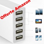 Offerte Amazon: Anker, caricabatterie da parete per iPhone, iPad e iPod in sconto