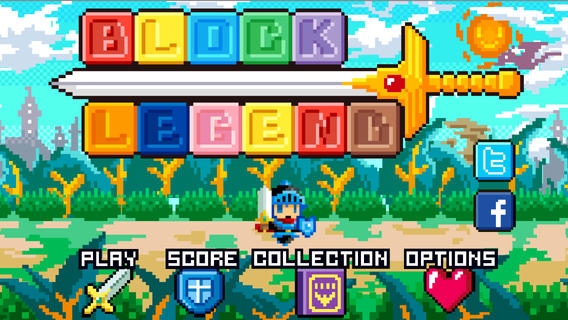 Block Legend: gioco di ruolo, in stile match-3, con mattoncini colorati