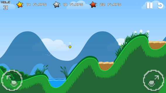 Flappy Golf iPhone pic1