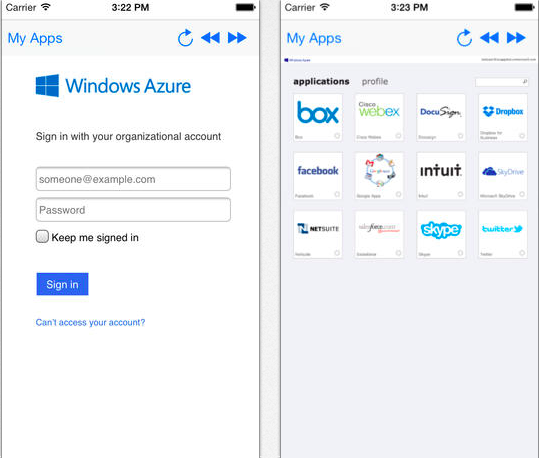 Accedi a tutte le applicazioni cloud con My Apps – Windows Azure Active Directory