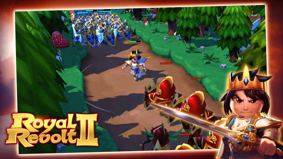 Royal Revolt 2: il tuo regno è minacciato, proteggilo!